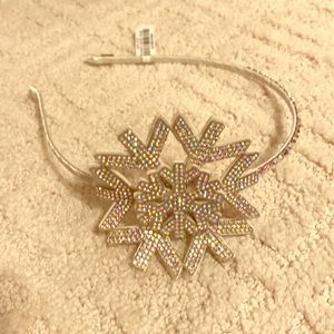 Neiman Marcus Snowflake Headband NWT